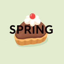 Spring iced mince pies designs