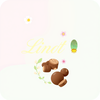 Spring Lindt chocolate product and packaging icon