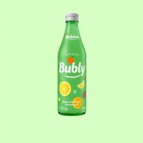 Spring product and packaging design for Bubly sparkling  water drink
