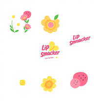 Spring product and packaging design for Lip Smacker lip balm