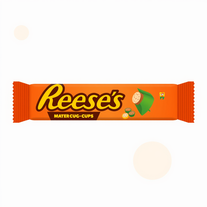 Spring Reese's Cups product and packaging design