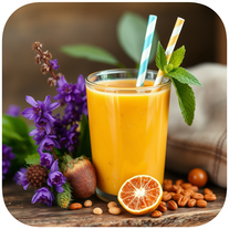 Foraging for Spring ingredients for making smoothies