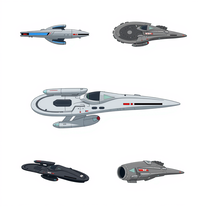 Star trek ships