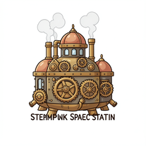 Steampunk Space Station