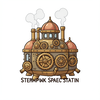 Steampunk Space Station icon