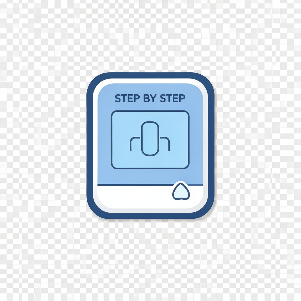 step by step