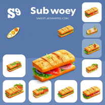 Subway food designs