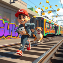 Subway Escape – Ultra Realistic 3D Scene