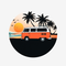 Summer car tshirt icon