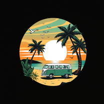 Summer tshirt design