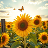 Sun-Kissed Sunflower Aesthetic