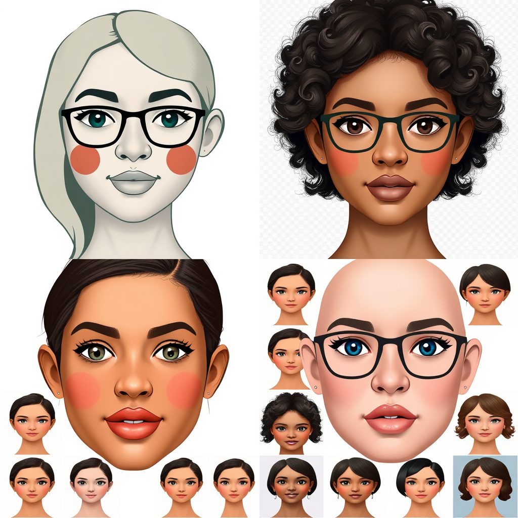 Free Face Generators