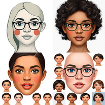 Free Face Generators