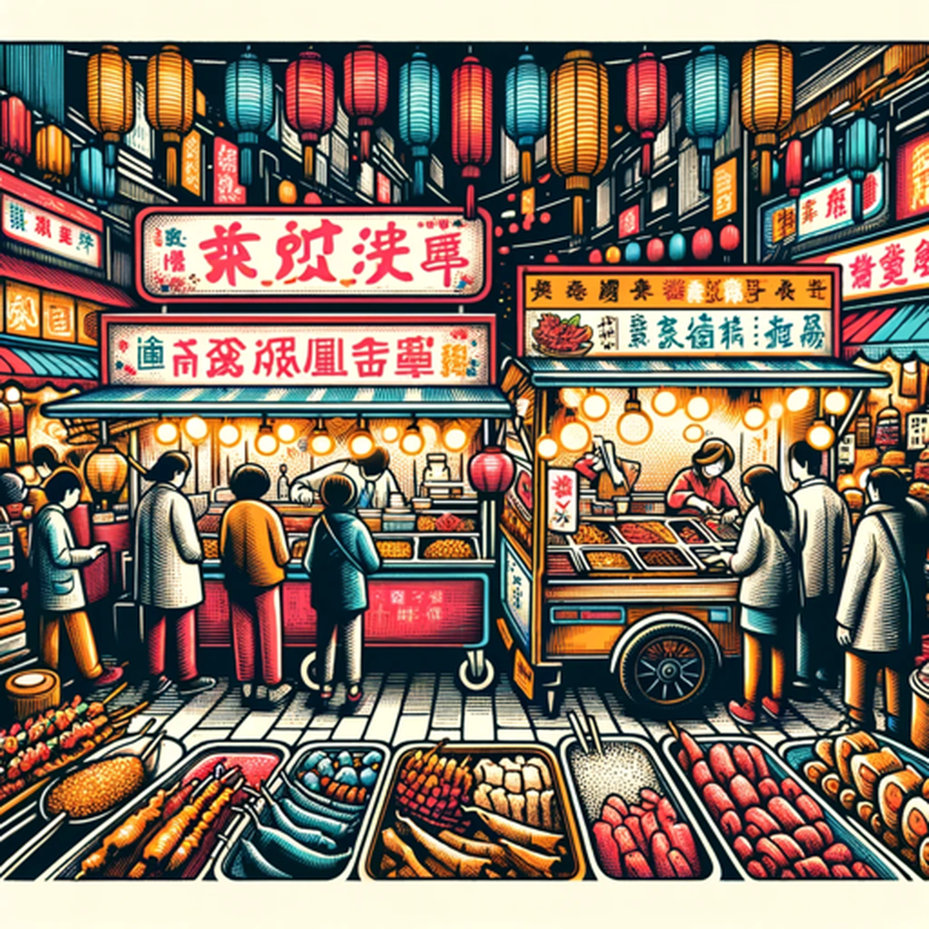 Taiwan Night Market Food Reviews icon