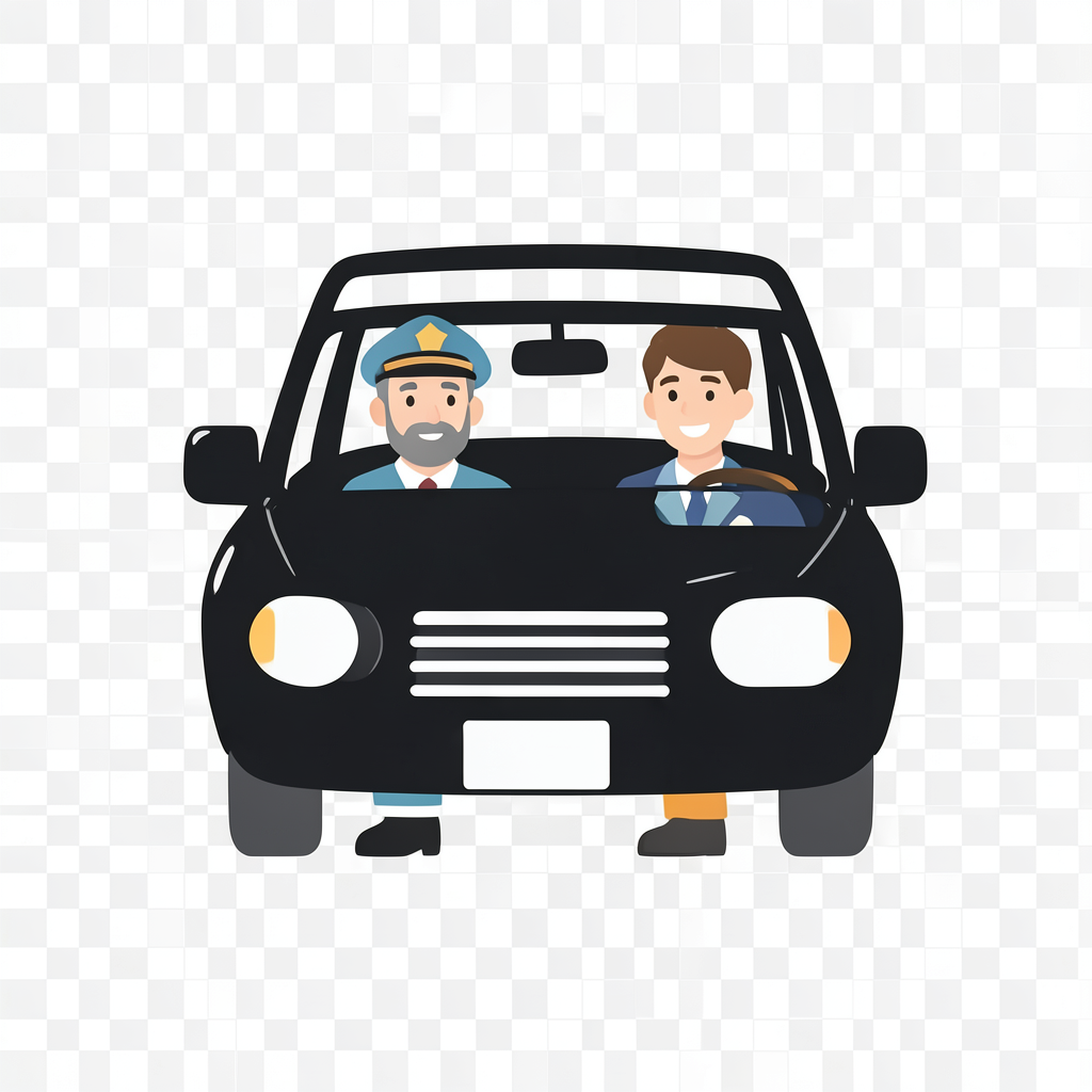 black cab driver and passenger Lyrics