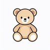 teddy bear toy idea gener icon