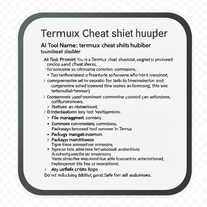 termux cheat sheet helper