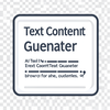 Text Content Generator icon