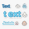 Text Generator Sticker icon