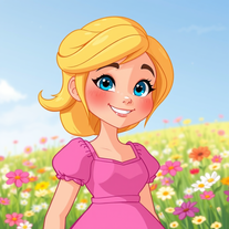 Text Image Generator Beautiful cute lady’s