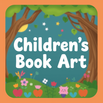 Text Image Generator Children's Book Art