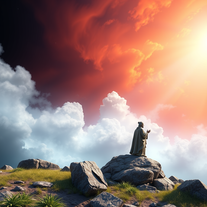 The Bible message in images in 3-d and realistic