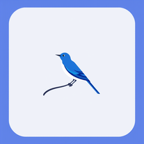 The blue bird