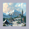 the elder scrolls v skyrim illustration icon