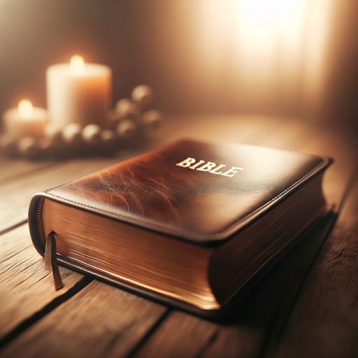 The Holy Bible GPT with Images icon