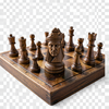 The Silent Strategist in Wood and Light