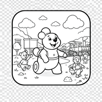 thomas and friends coloring book idea gener