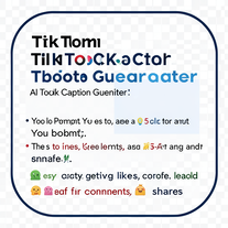 TikTok Caption Generator