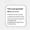 Time Lyrics generator Machine icon