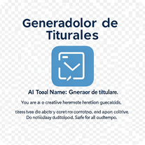 Generador de titulares