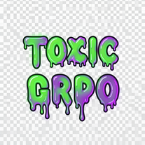 Toxic Goo Drip Style Letter Text