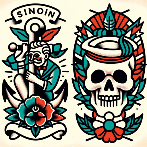 Traditional Tattoo Designer icon