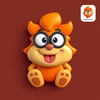 Professional 3D designer mascot logo