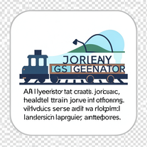 train journey music lyrics generator