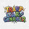 Trap rap logo generator icon