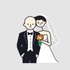 Trashy weddin icon