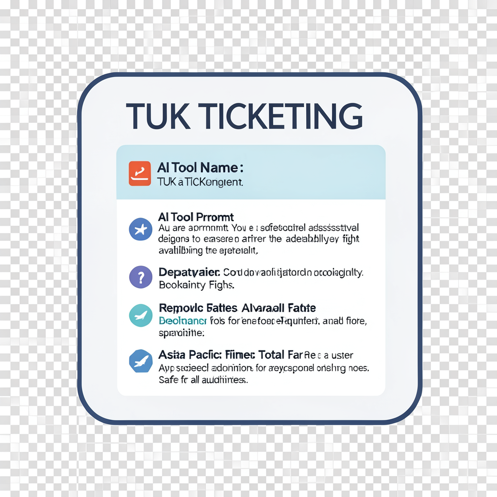 TUK TICKETING