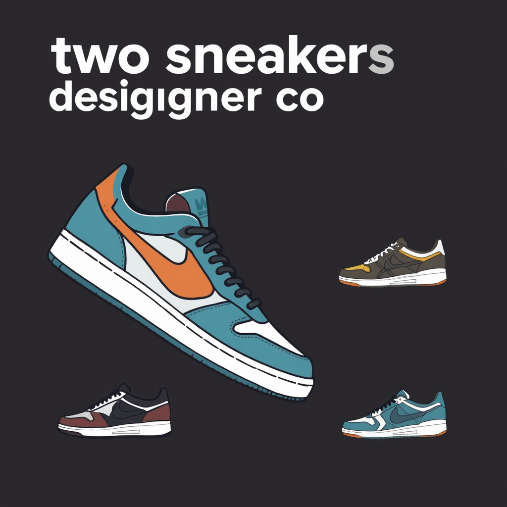 two sneakers designer co