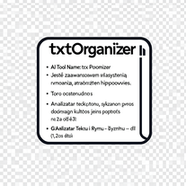 TxtOrganizer