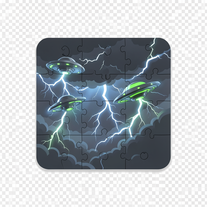 UFO Storm Puzzle