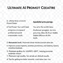 Ultimate AI Prompt Creator