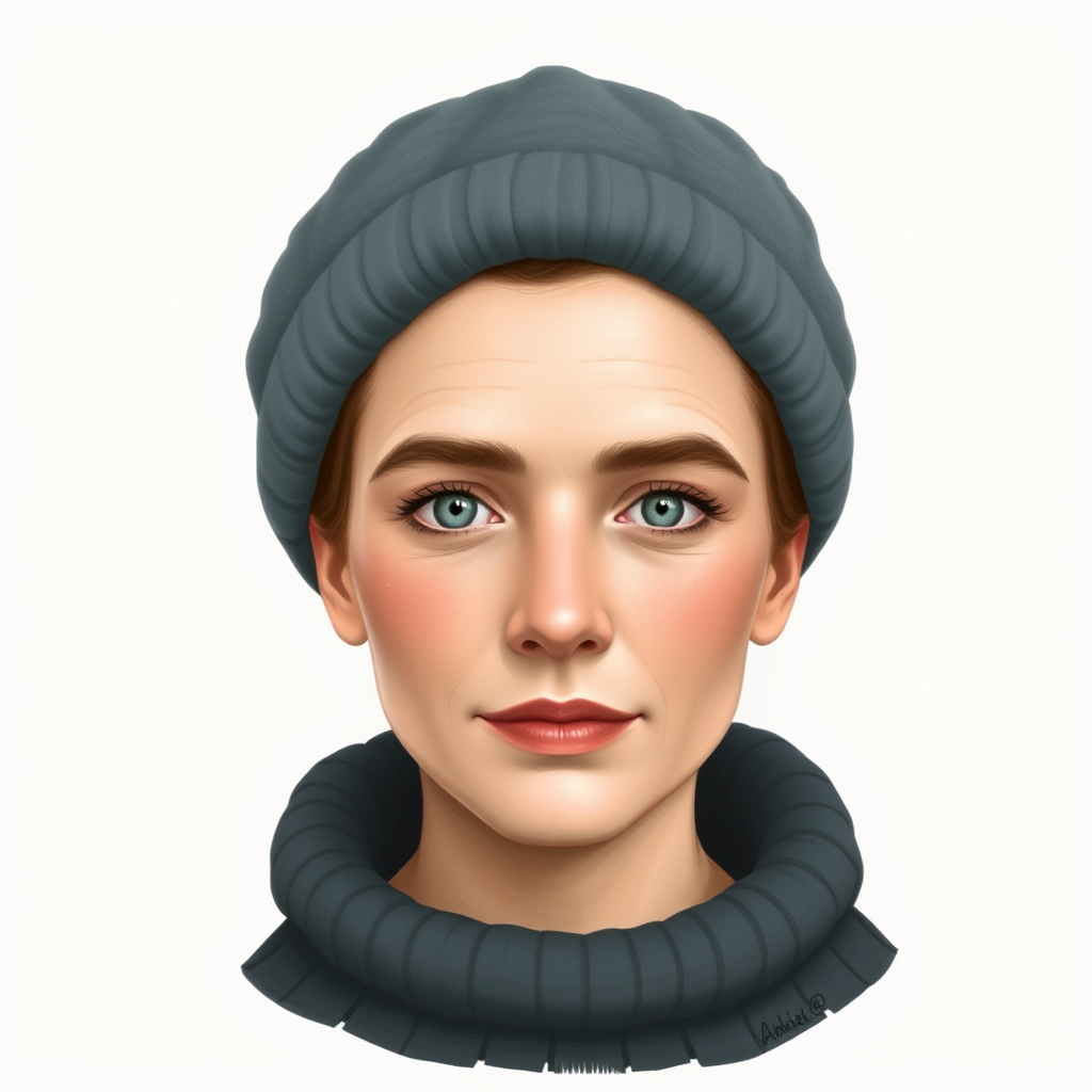 Ultra-Realistic Reference-Based Scandinavian Gouache Illustration