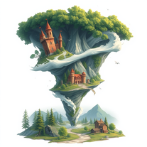 un tornado medievale che mescola i territori