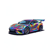 Unique Car Art Generator