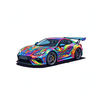 Unique Car Art Generator icon