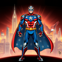 United States America Dc Character Photo